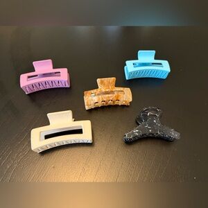 Claw clip bundle (5)